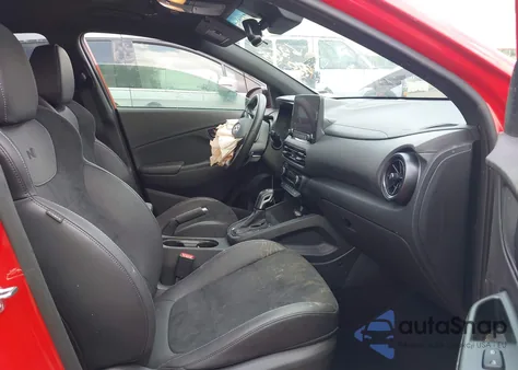 2023 Hyundai Kona N из США, поврежденный, VIN KM8KH3AC4PU008192